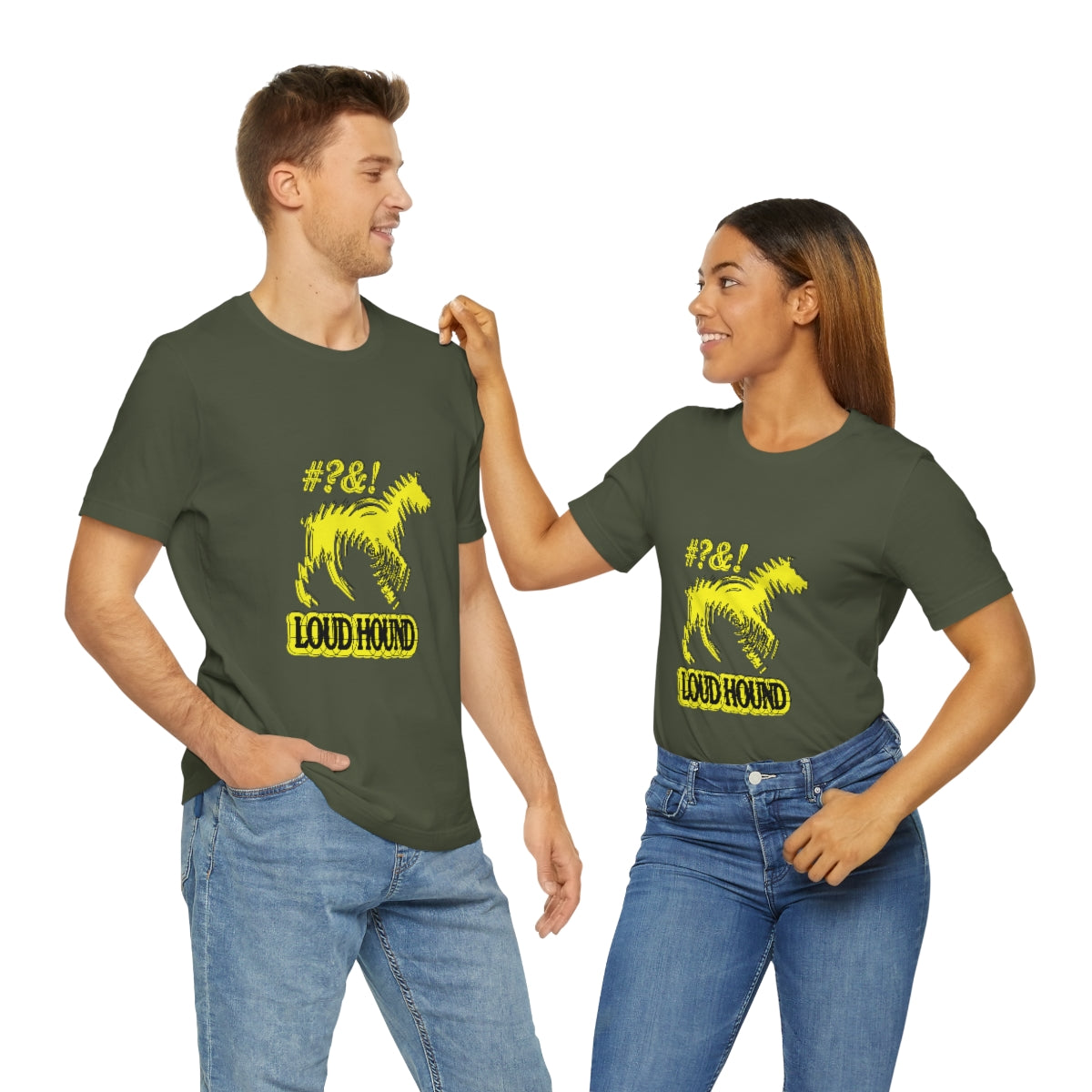 LOUD HOUND Jersey Short Sleeve Tee